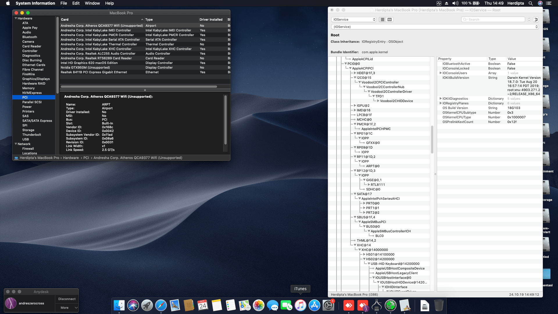 Acer E5 575G 549D [Intel HD 620 + I2C] 9